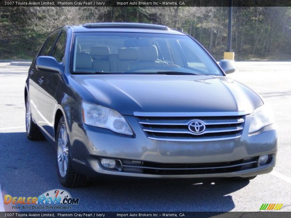 2007 Toyota Avalon Limited Phantom Gray Pearl / Ivory Photo #2