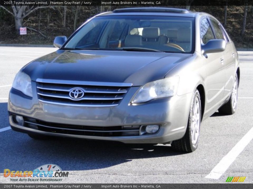 2007 Toyota Avalon Limited Phantom Gray Pearl / Ivory Photo #3