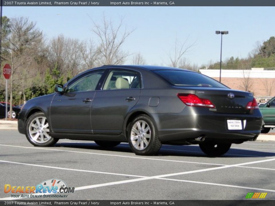 2007 Toyota Avalon Limited Phantom Gray Pearl / Ivory Photo #6