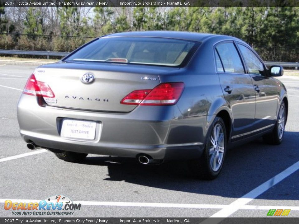 2007 Toyota Avalon Limited Phantom Gray Pearl / Ivory Photo #7