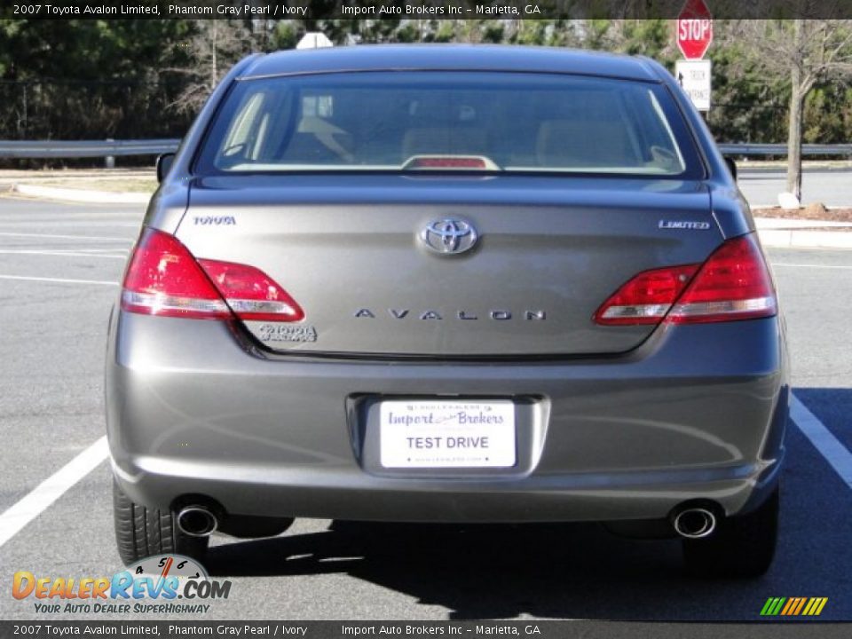 2007 Toyota Avalon Limited Phantom Gray Pearl / Ivory Photo #10