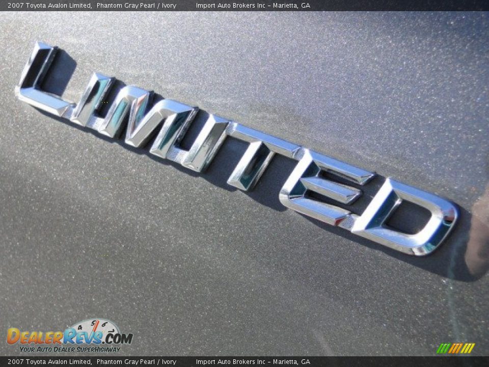 2007 Toyota Avalon Limited Phantom Gray Pearl / Ivory Photo #13
