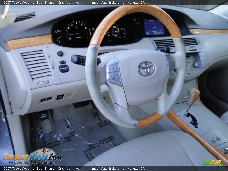 2007 Toyota Avalon Limited Phantom Gray Pearl / Ivory Photo #14