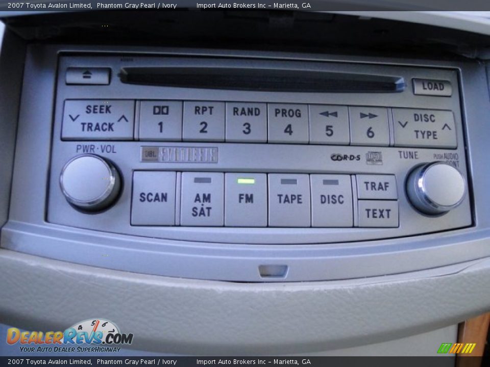2007 Toyota Avalon Limited Phantom Gray Pearl / Ivory Photo #16
