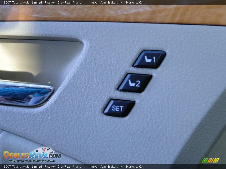 2007 Toyota Avalon Limited Phantom Gray Pearl / Ivory Photo #17