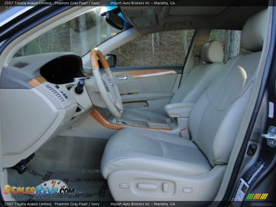 2007 Toyota Avalon Limited Phantom Gray Pearl / Ivory Photo #18