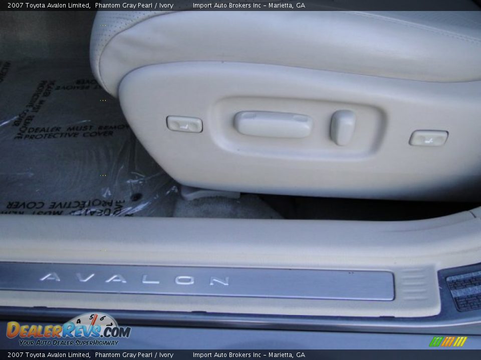 2007 Toyota Avalon Limited Phantom Gray Pearl / Ivory Photo #20