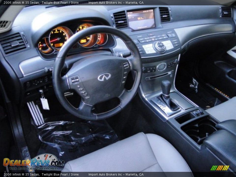 Stone Interior - 2006 Infiniti M 35 Sedan Photo #11