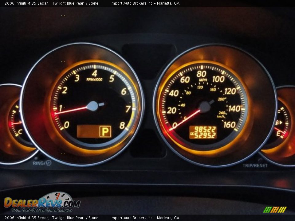 2006 Infiniti M 35 Sedan Gauges Photo #16