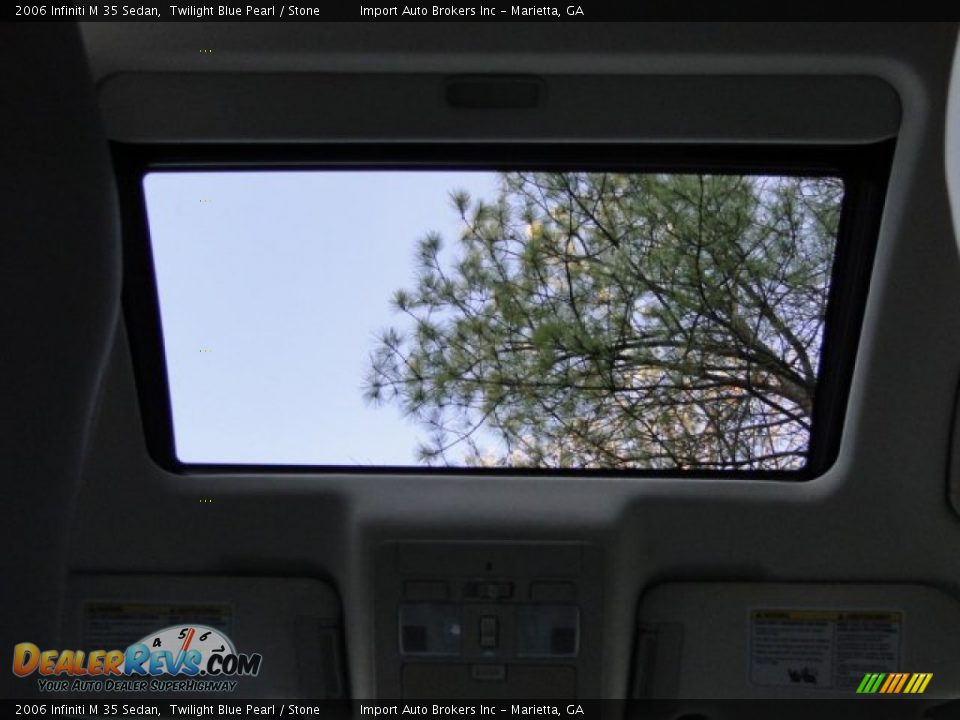 Sunroof of 2006 Infiniti M 35 Sedan Photo #20