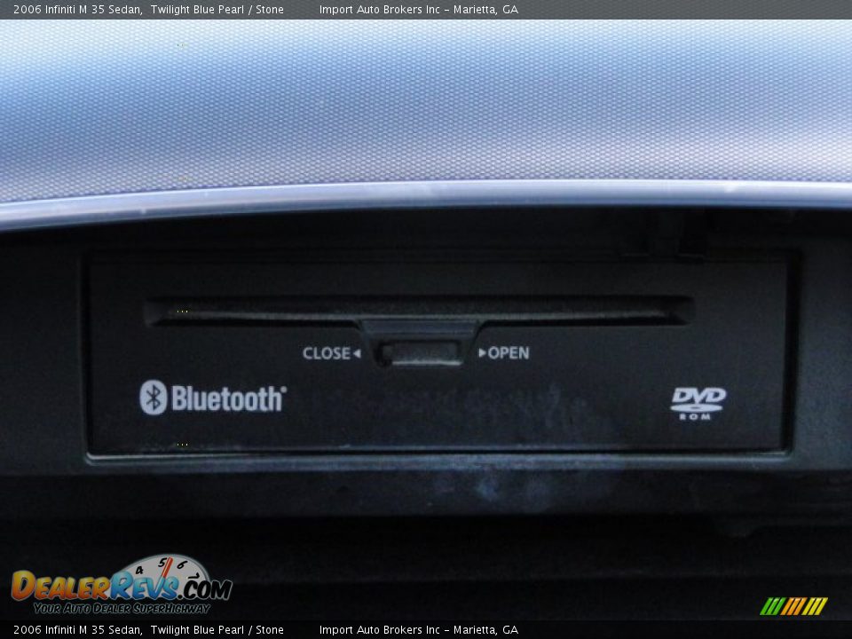 2006 Infiniti M 35 Sedan Twilight Blue Pearl / Stone Photo #23
