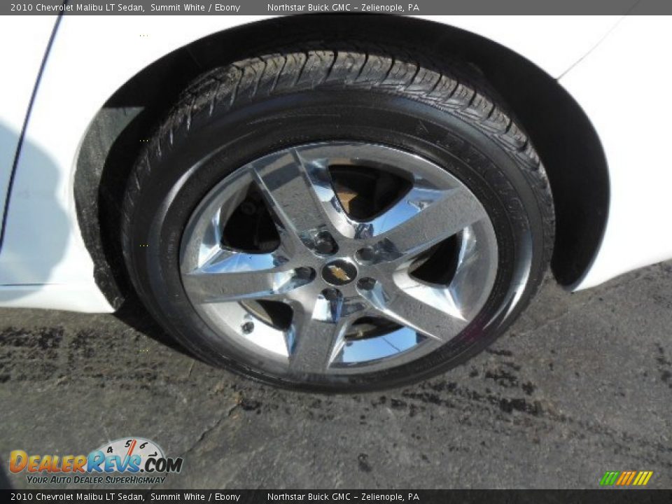 2010 Chevrolet Malibu LT Sedan Summit White / Ebony Photo #9