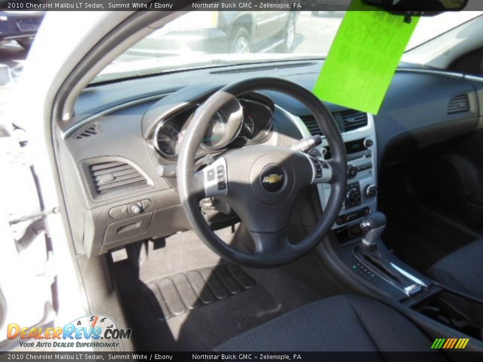 2010 Chevrolet Malibu LT Sedan Summit White / Ebony Photo #10