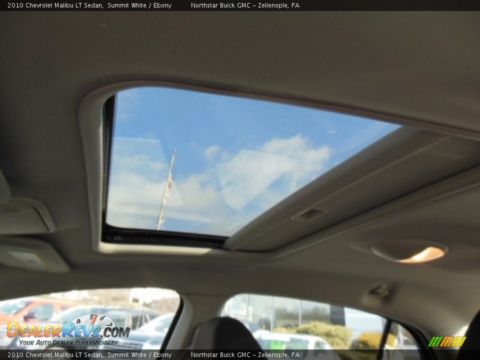 2010 Chevrolet Malibu LT Sedan Summit White / Ebony Photo #15