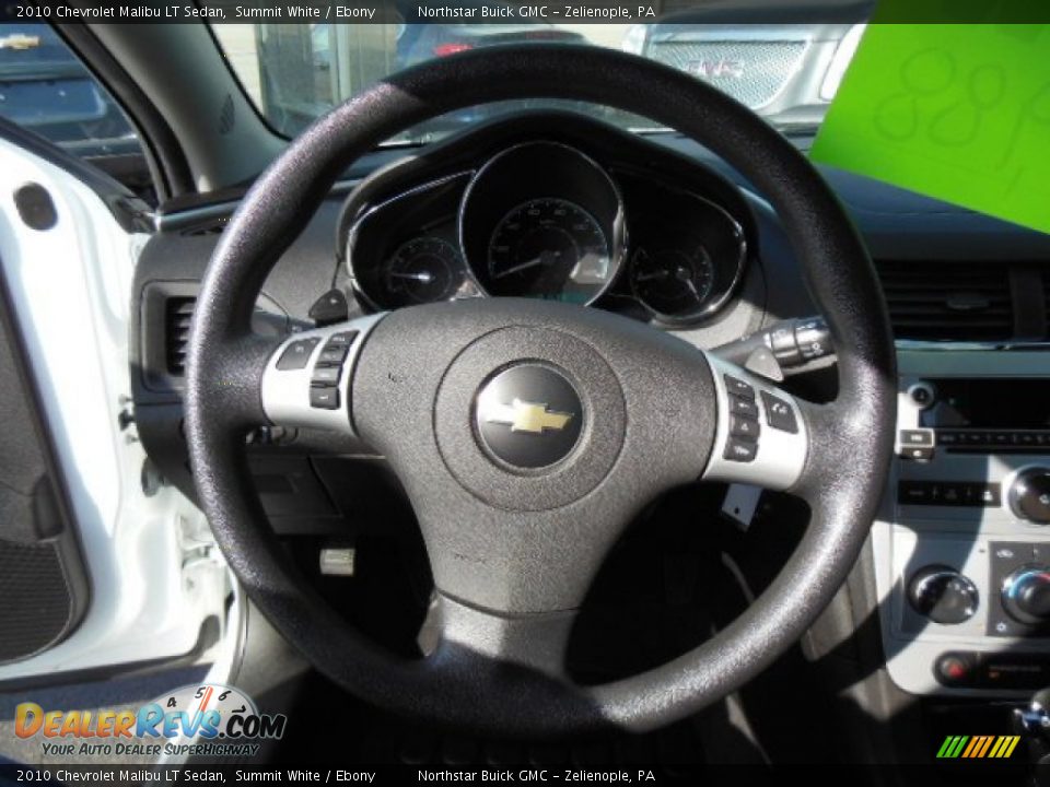 2010 Chevrolet Malibu LT Sedan Summit White / Ebony Photo #18