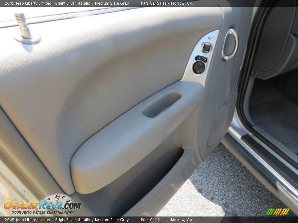2005 Jeep Liberty Limited Bright Silver Metallic / Medium Slate Gray Photo #7