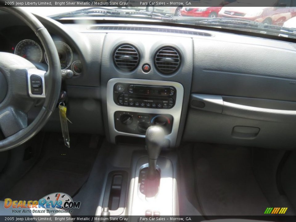 2005 Jeep Liberty Limited Bright Silver Metallic / Medium Slate Gray Photo #12