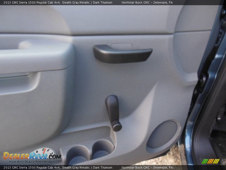 2013 GMC Sierra 1500 Regular Cab 4x4 Stealth Gray Metallic / Dark Titanium Photo #13