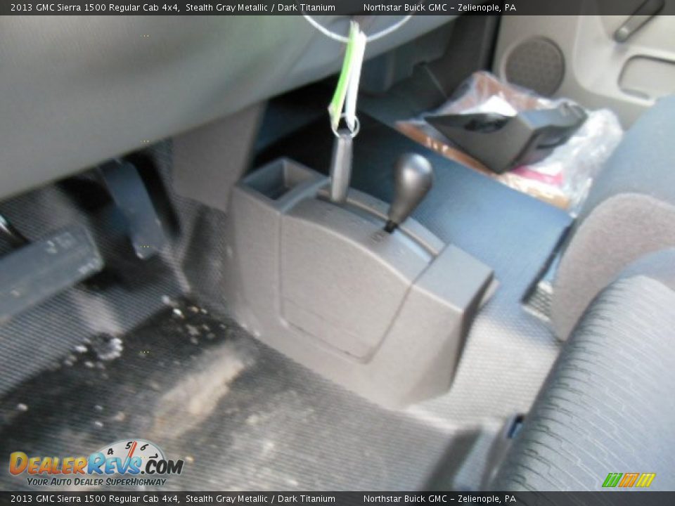 2013 GMC Sierra 1500 Regular Cab 4x4 Stealth Gray Metallic / Dark Titanium Photo #15