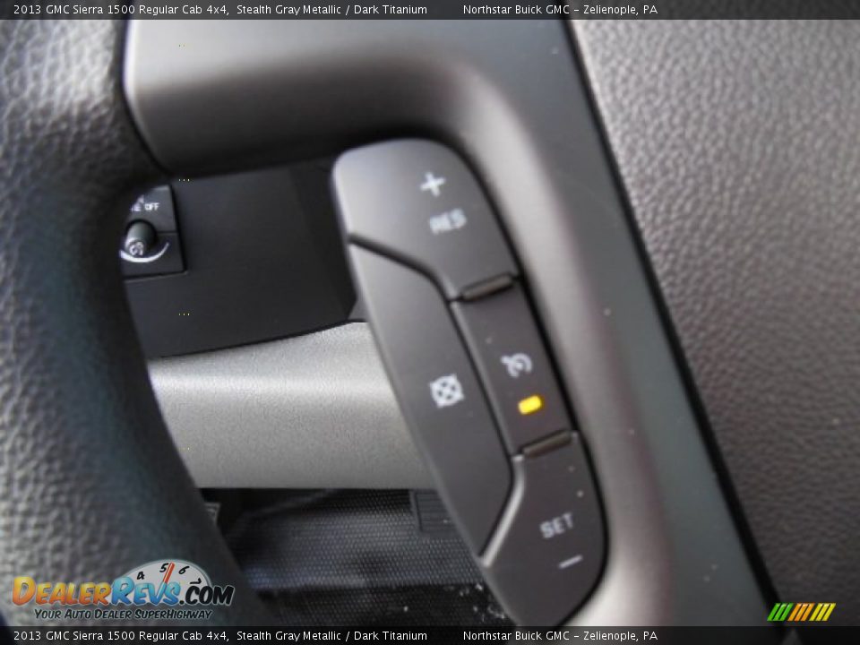 2013 GMC Sierra 1500 Regular Cab 4x4 Stealth Gray Metallic / Dark Titanium Photo #18