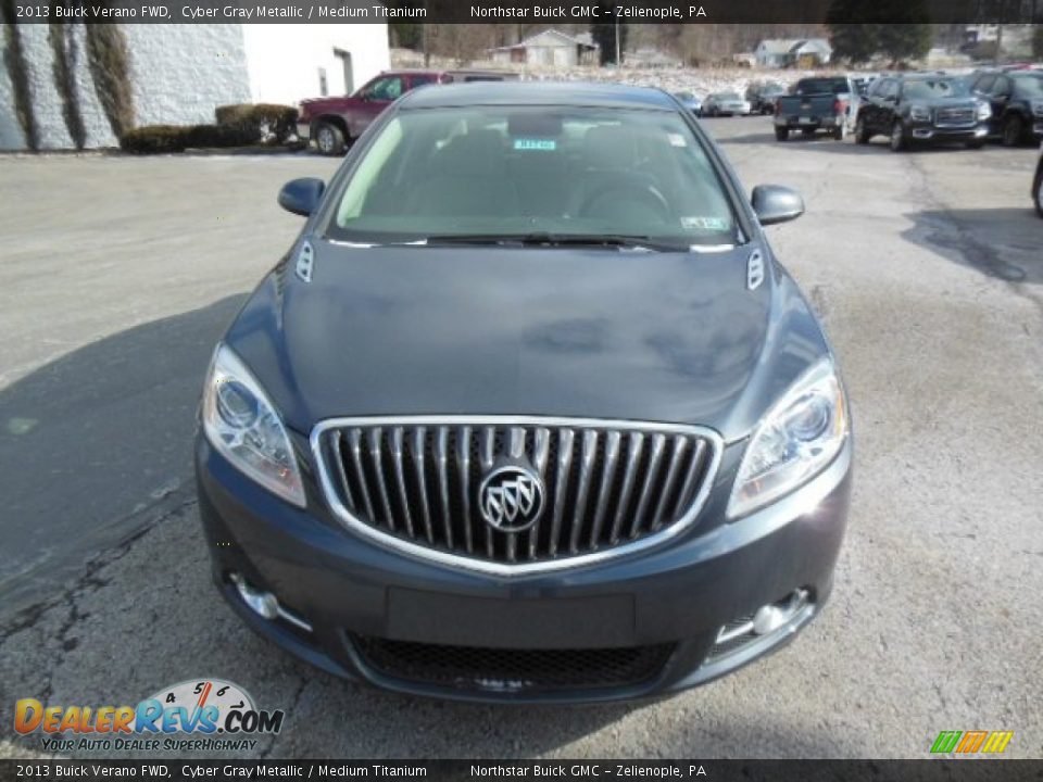 2013 Buick Verano FWD Cyber Gray Metallic / Medium Titanium Photo #3