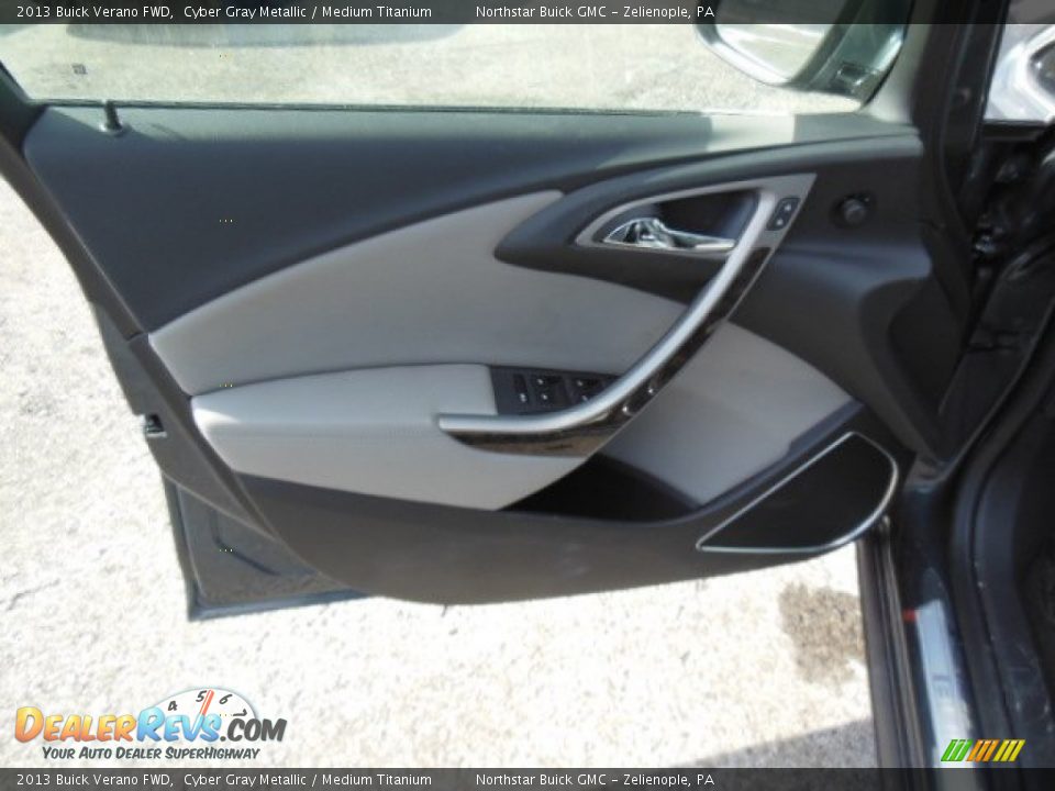 2013 Buick Verano FWD Cyber Gray Metallic / Medium Titanium Photo #12