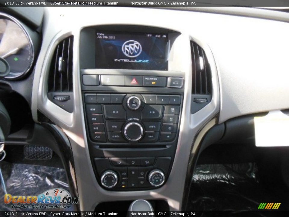 2013 Buick Verano FWD Cyber Gray Metallic / Medium Titanium Photo #16
