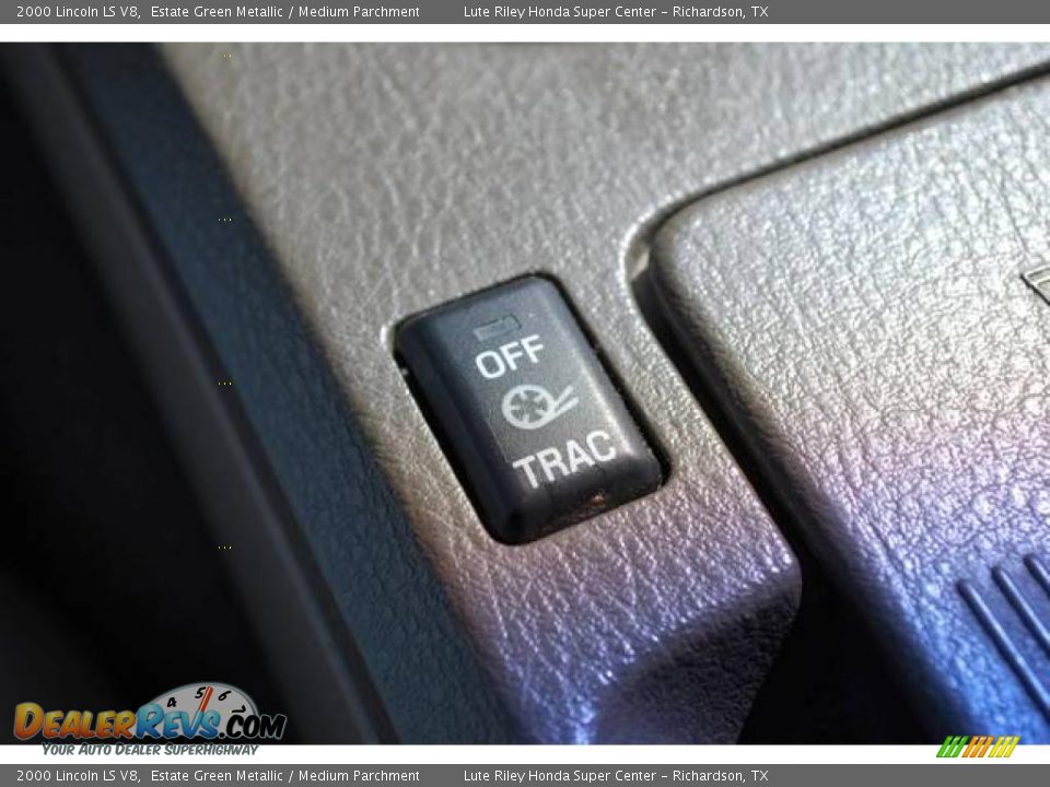 2000 Lincoln LS V8 Estate Green Metallic / Medium Parchment Photo #20