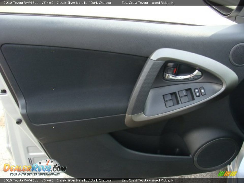 2010 Toyota RAV4 Sport V6 4WD Classic Silver Metallic / Dark Charcoal Photo #6