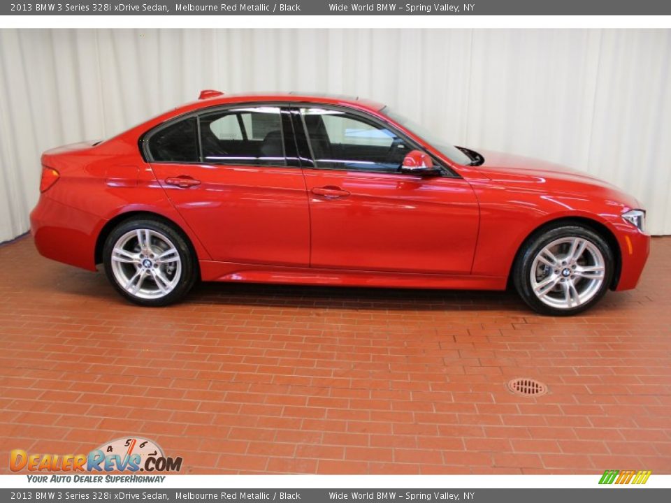 Melbourne Red Metallic 2013 BMW 3 Series 328i xDrive Sedan Photo #3