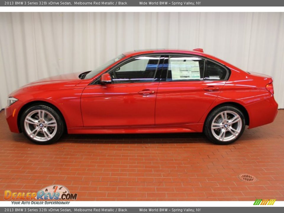 2013 BMW 3 Series 328i xDrive Sedan Melbourne Red Metallic / Black Photo #4