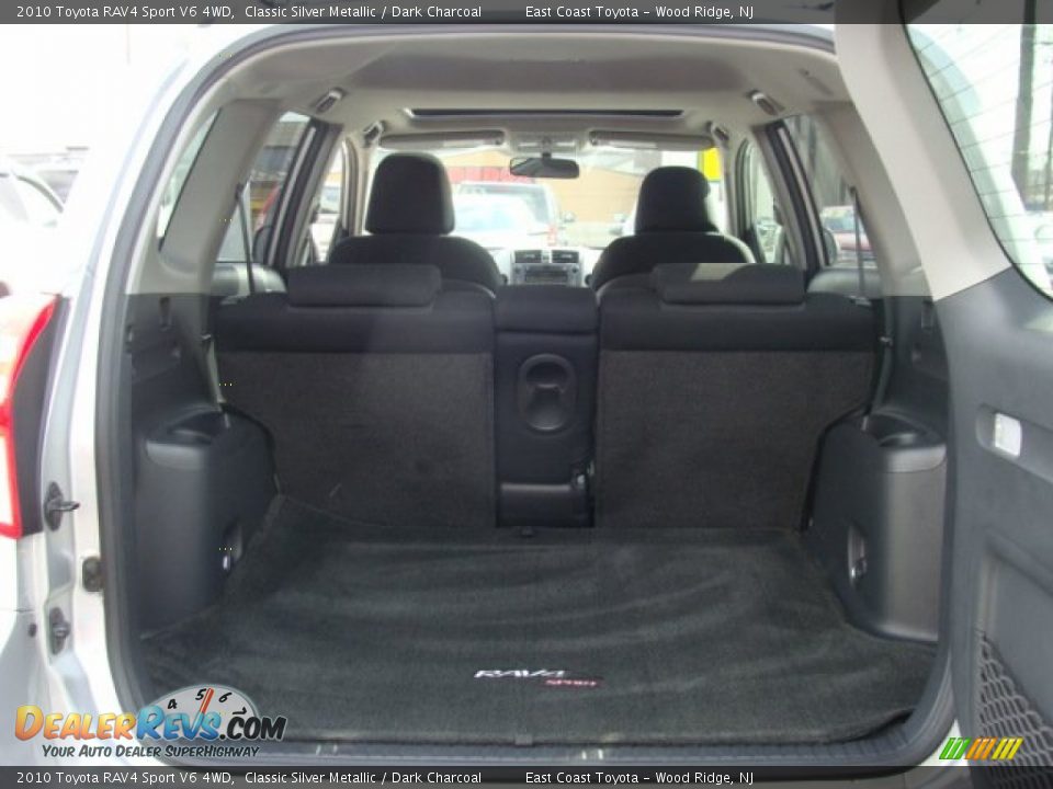 2010 Toyota RAV4 Sport V6 4WD Classic Silver Metallic / Dark Charcoal Photo #13