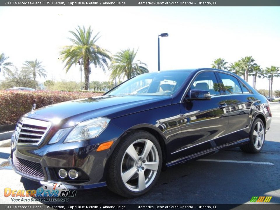 Front 3/4 View of 2010 Mercedes-Benz E 350 Sedan Photo #3
