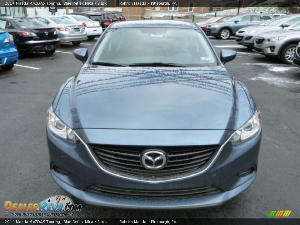 2014 Mazda MAZDA6 Touring Blue Reflex Mica / Black Photo #8