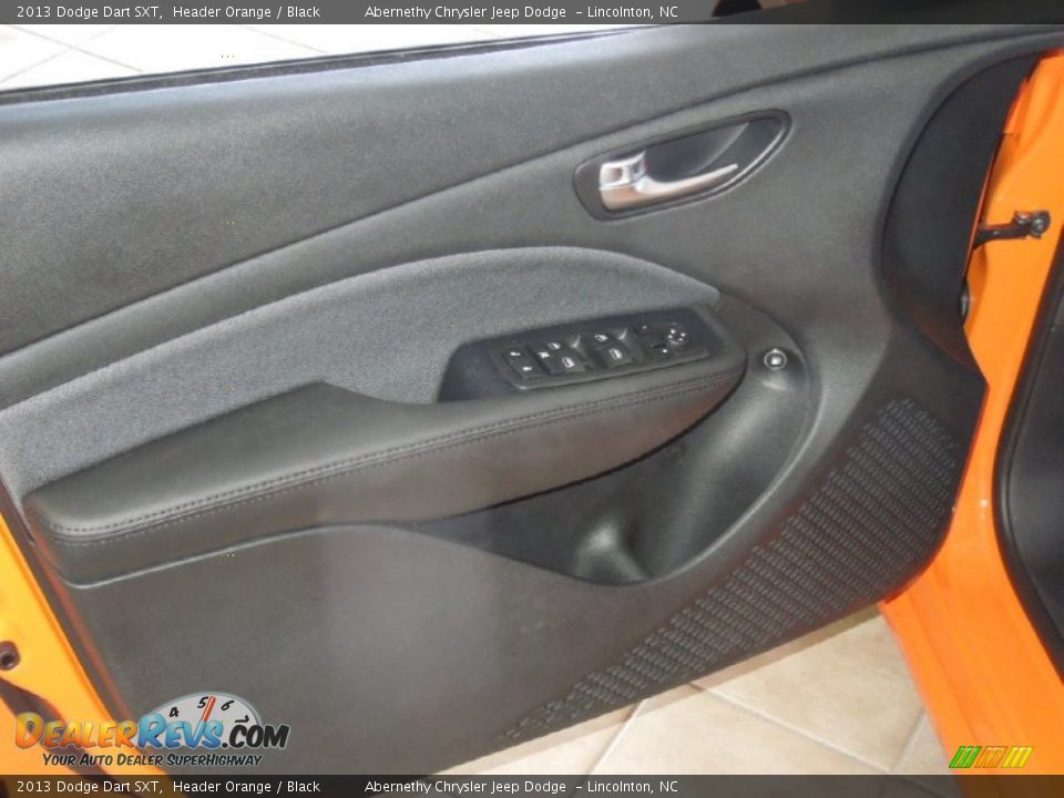 2013 Dodge Dart SXT Header Orange / Black Photo #10