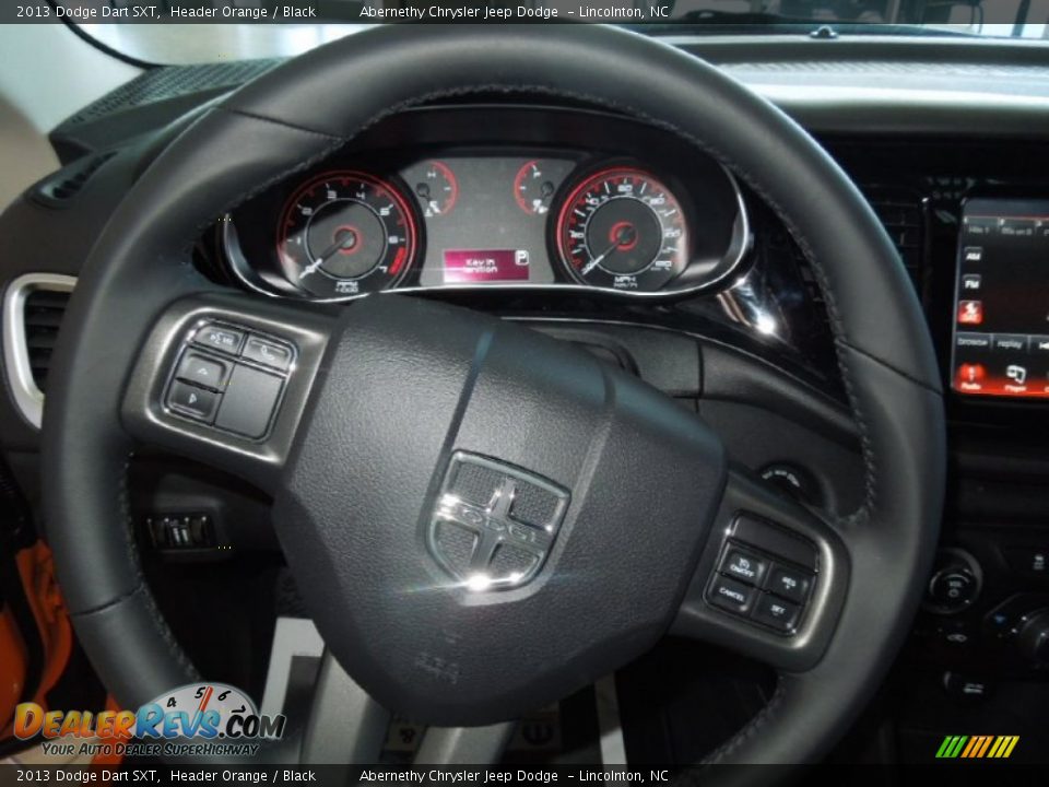 2013 Dodge Dart SXT Header Orange / Black Photo #15