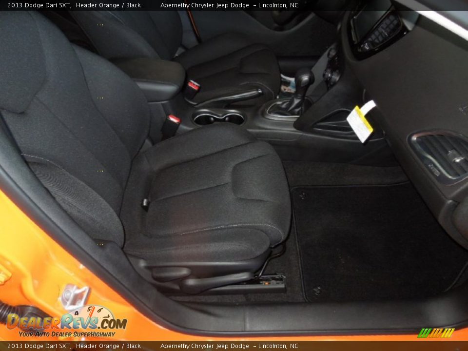 2013 Dodge Dart SXT Header Orange / Black Photo #19