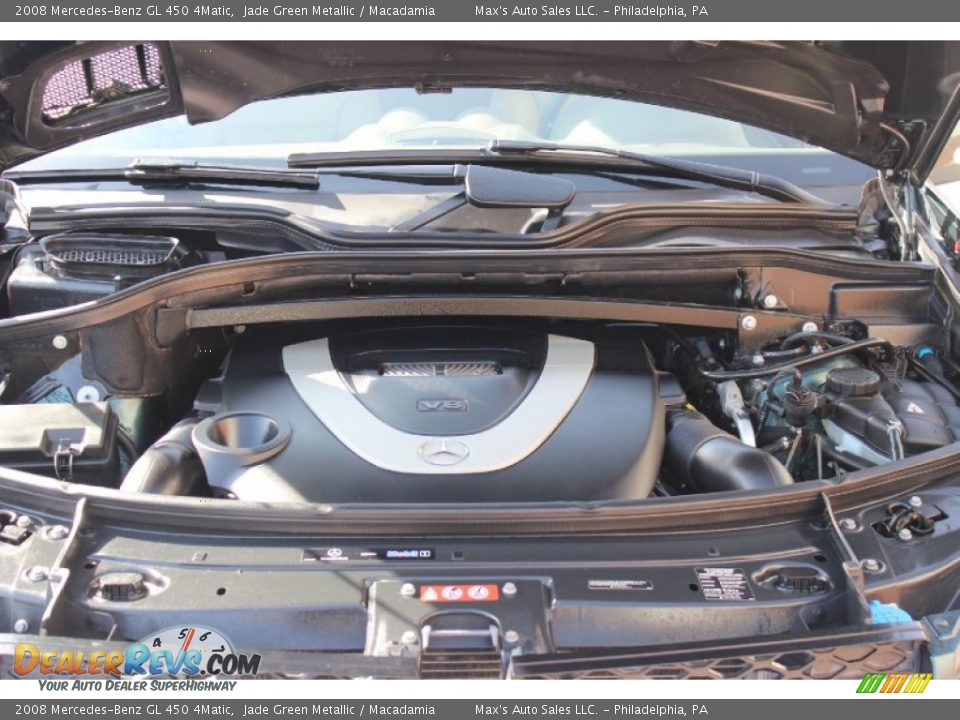 2008 Mercedes-Benz GL 450 4Matic Jade Green Metallic / Macadamia Photo #6