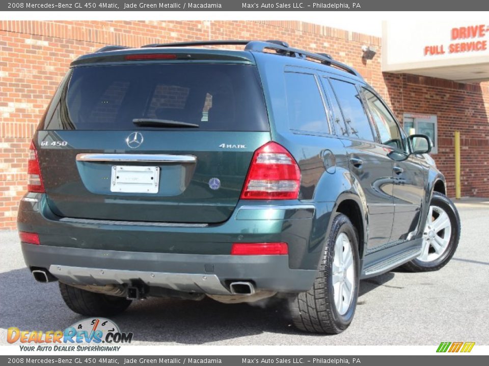 2008 Mercedes-Benz GL 450 4Matic Jade Green Metallic / Macadamia Photo #7