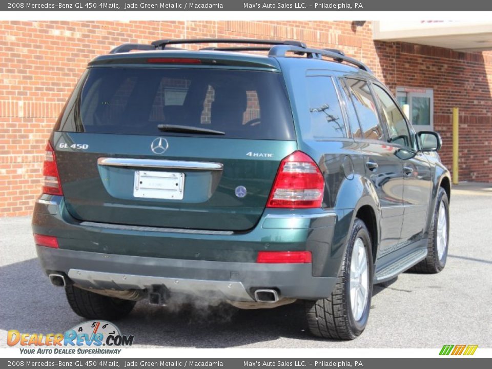 2008 Mercedes-Benz GL 450 4Matic Jade Green Metallic / Macadamia Photo #13