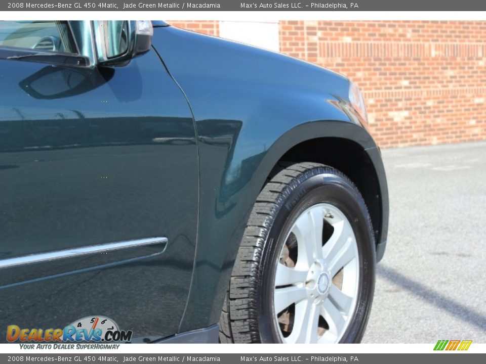 2008 Mercedes-Benz GL 450 4Matic Jade Green Metallic / Macadamia Photo #15