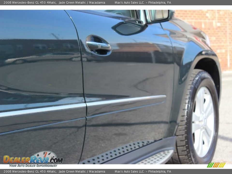 2008 Mercedes-Benz GL 450 4Matic Jade Green Metallic / Macadamia Photo #17