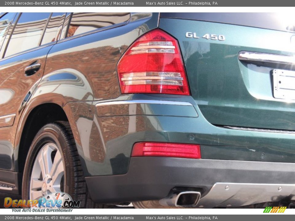 2008 Mercedes-Benz GL 450 4Matic Jade Green Metallic / Macadamia Photo #20