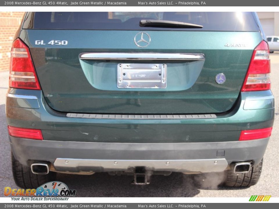 2008 Mercedes-Benz GL 450 4Matic Jade Green Metallic / Macadamia Photo #22