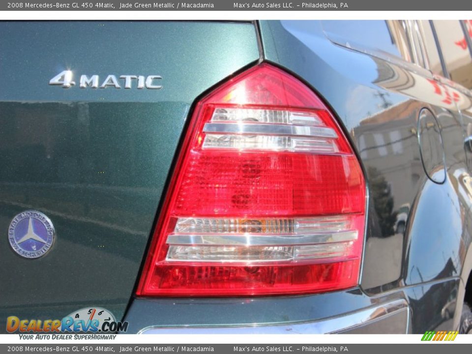 2008 Mercedes-Benz GL 450 4Matic Jade Green Metallic / Macadamia Photo #23