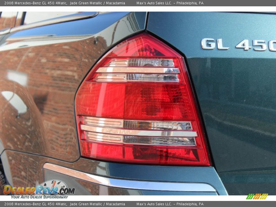 2008 Mercedes-Benz GL 450 4Matic Jade Green Metallic / Macadamia Photo #24