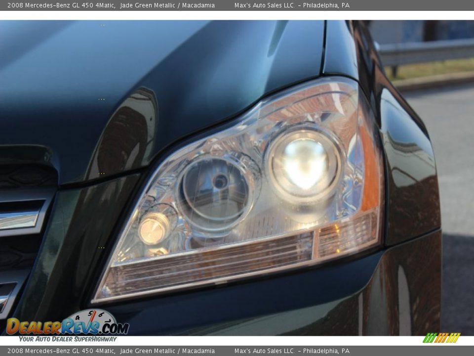 2008 Mercedes-Benz GL 450 4Matic Jade Green Metallic / Macadamia Photo #25