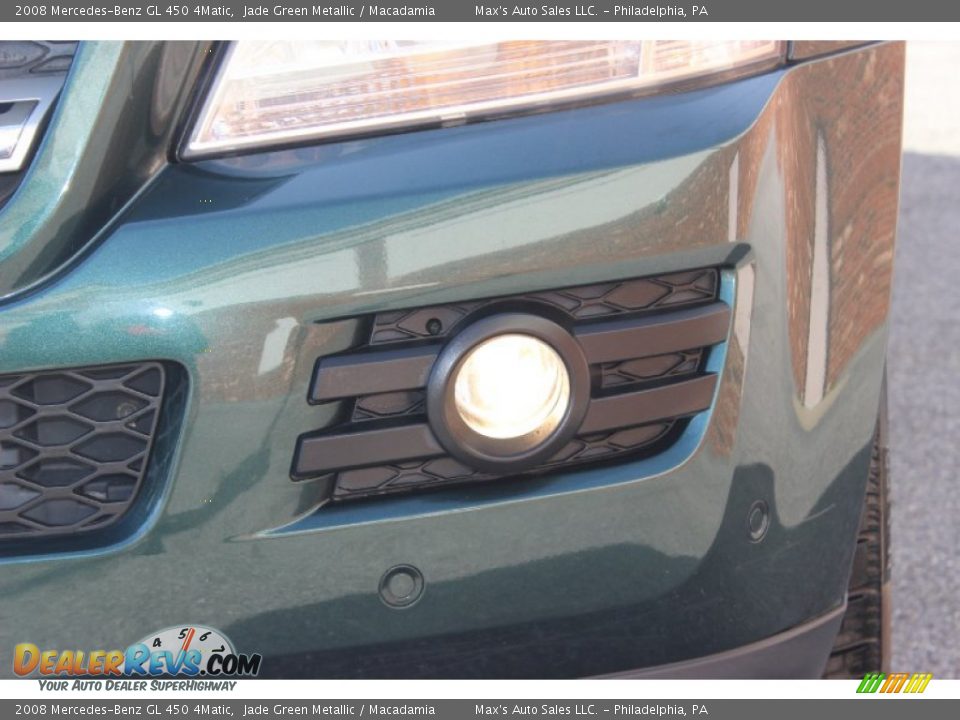 2008 Mercedes-Benz GL 450 4Matic Jade Green Metallic / Macadamia Photo #26