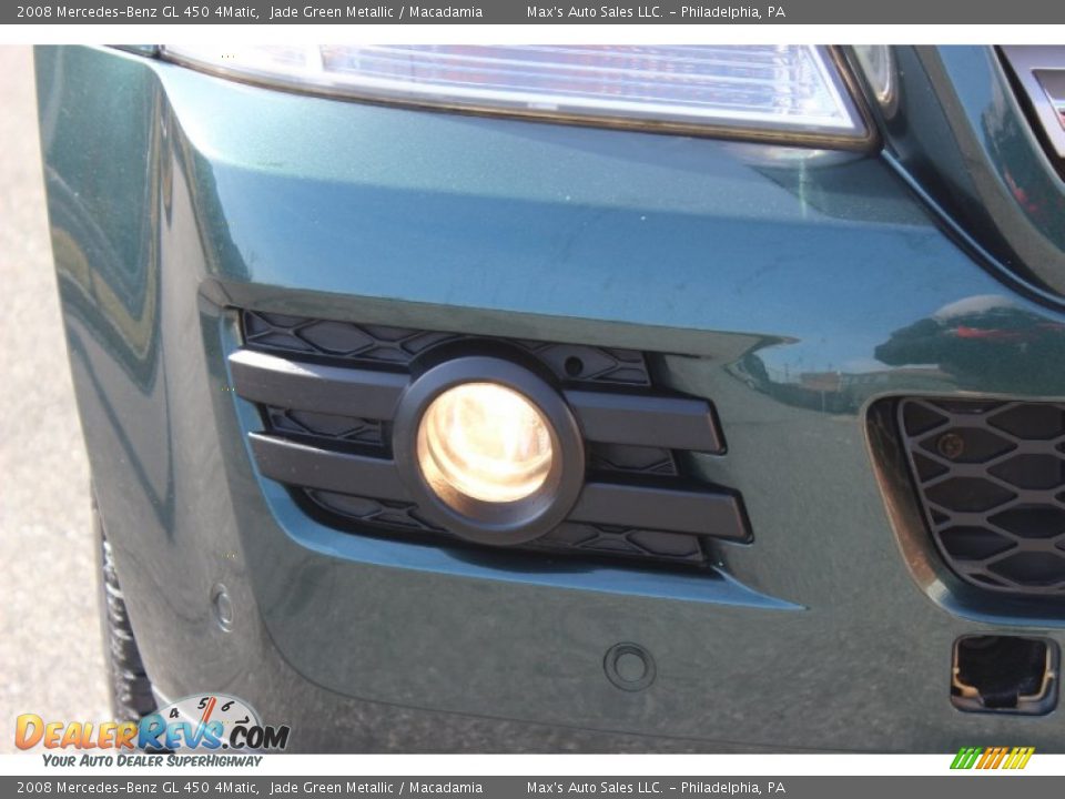 2008 Mercedes-Benz GL 450 4Matic Jade Green Metallic / Macadamia Photo #28