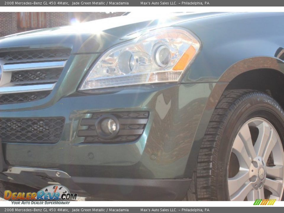 2008 Mercedes-Benz GL 450 4Matic Jade Green Metallic / Macadamia Photo #29